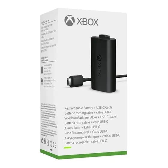 Kit Bateria Para Controle Xbox Series X/S Cabo Tipo C ORIGINAL