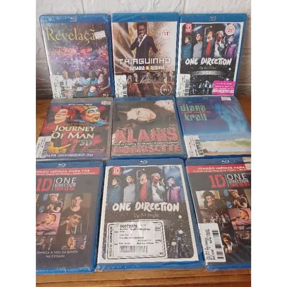 Blu-ray Shows e Músicas