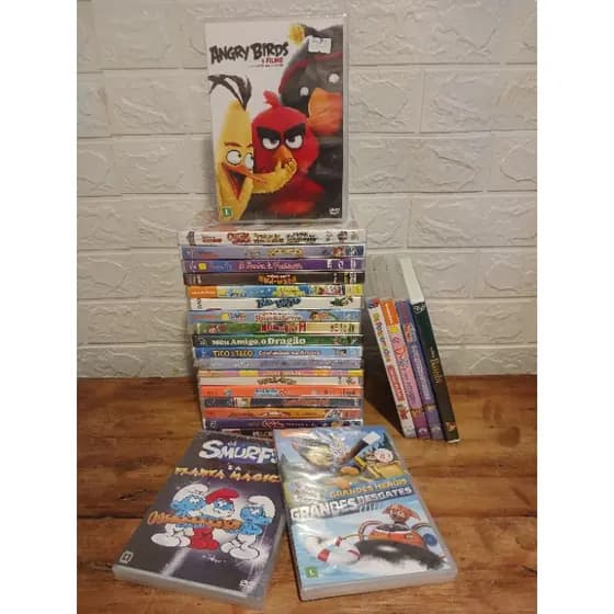 Dvds Infantis lote com 10 lacrados
