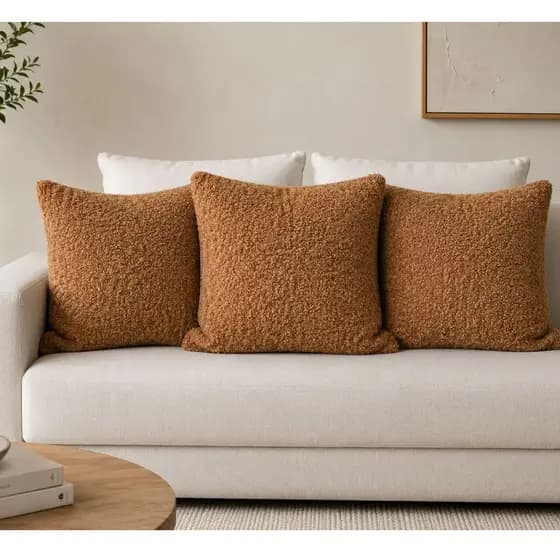 Kit Capa Almofada Charme 5 Peças Sofá Luxo
