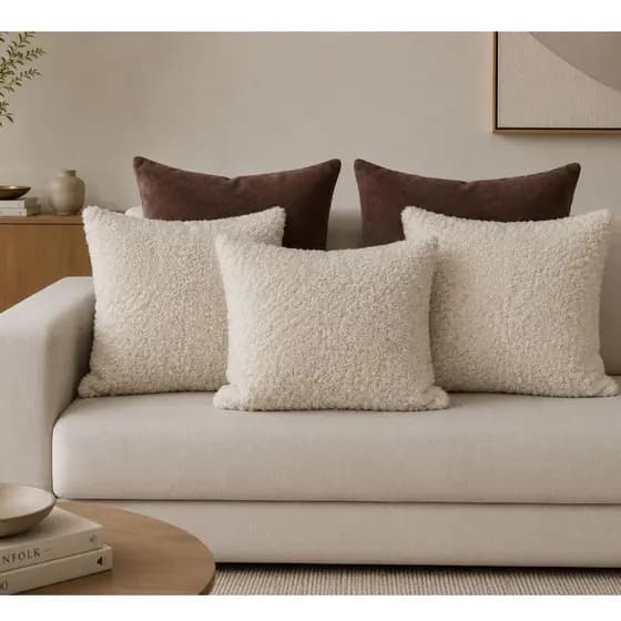 Kit Capa Almofada Charme 5 Peças