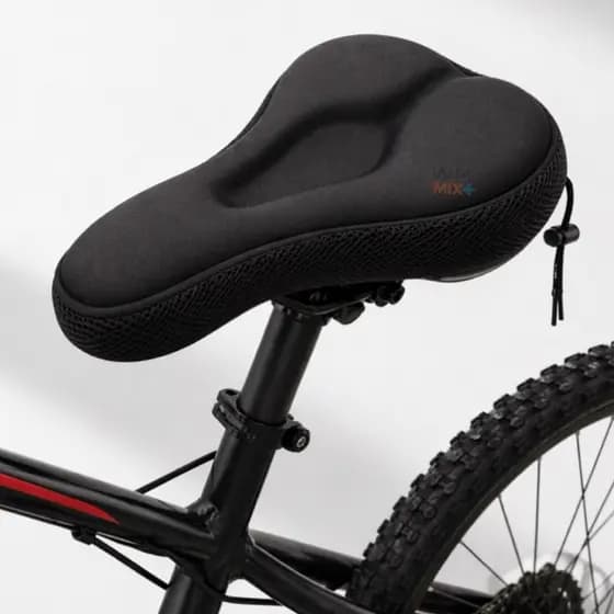 Capa de Selim em Gel para Bicicleta – Almofada Conforto com Forro Antiderrapante Ajustável