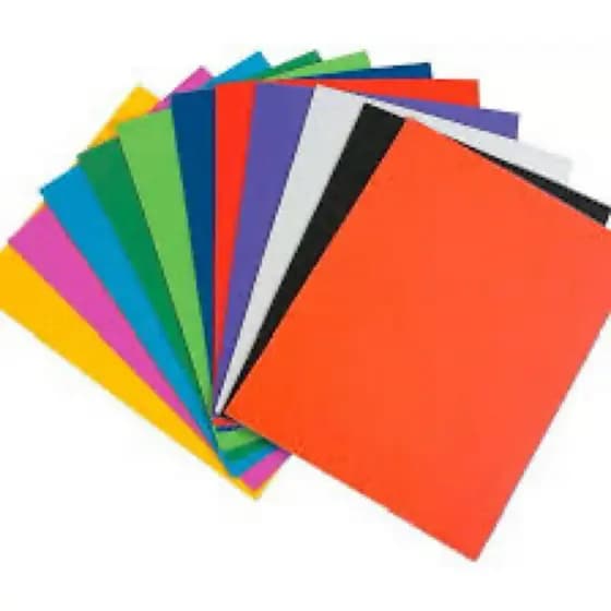 Papel duplex 8 un verde para lista escolar