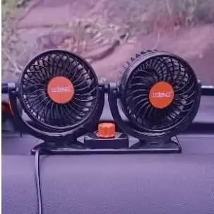 Ventilador De Carro Com entrada veicular 360 Graus E Arredido/Resfriamento/Verão 12V