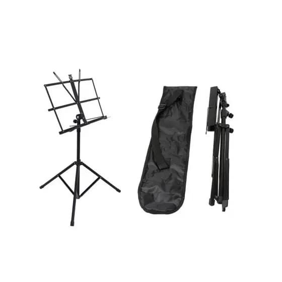 Estante Partitura Suporte Pedestal Cavalete com Bolsa de Transporte