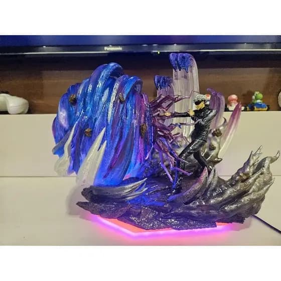 Action Figurine 3d Print Gojo Satoru de Jujutsu Kaisen 42cm.