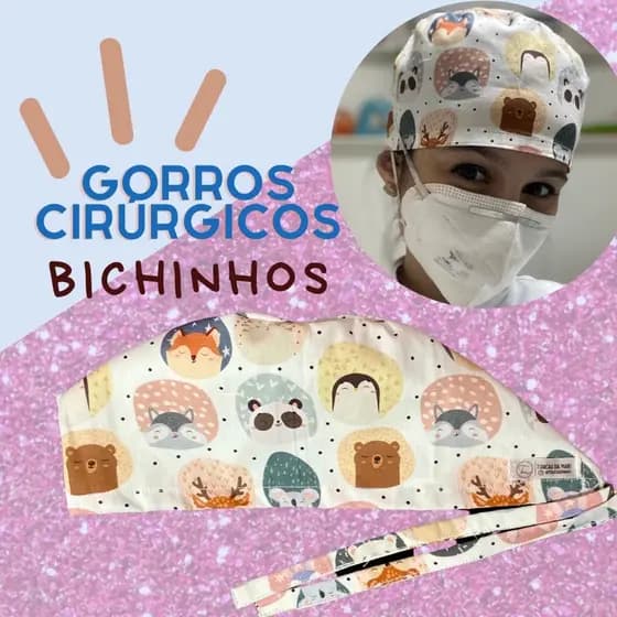 Gorros De Amarrar - Diversas Estampas