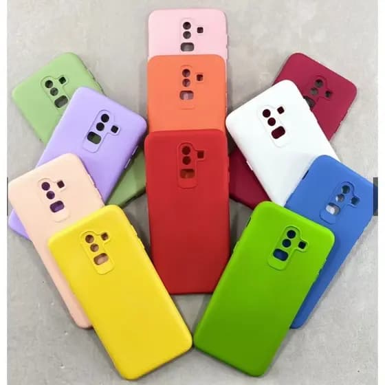 Capa Capinha Samsung Galaxy J8 Protege Câmera Silicone Aveludada