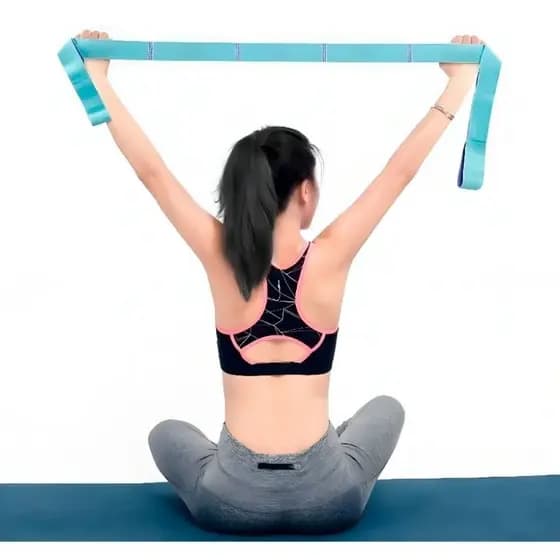 Fita De Alongamento E Treino Faixa Elástica Com 8 Elos XD Fitness