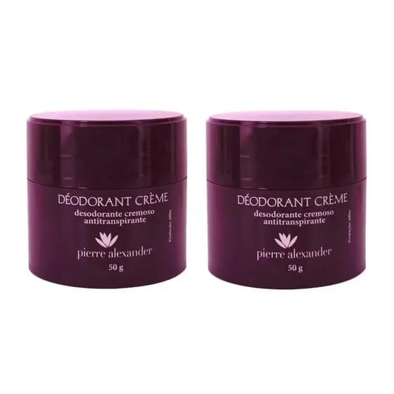 Kit 2 Desodorante Pierre Alexander Pote 50g Antitranspirante