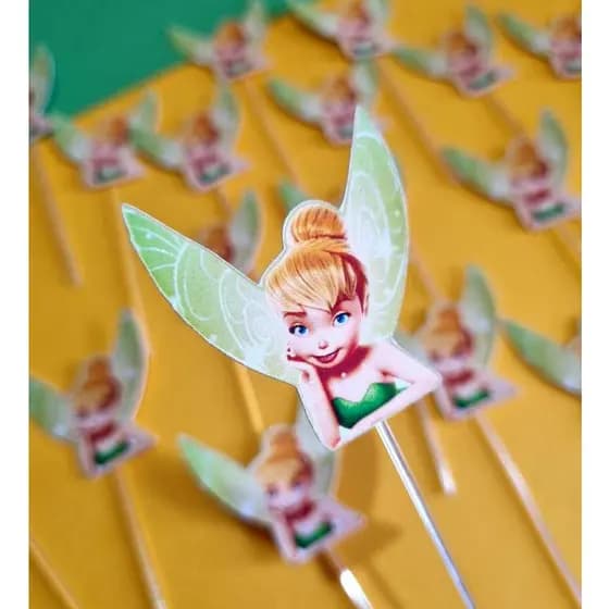 Tags Toppers Para Doces / Tag Sininho, Tag para doces Sininho/ Tag Tinker Bell