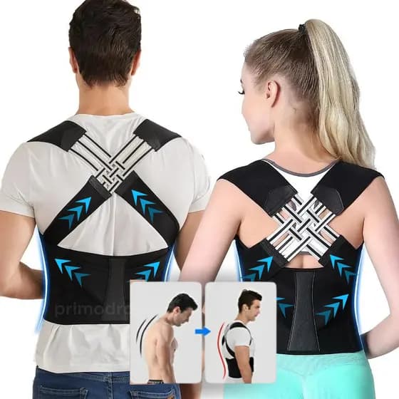 Corretor Postural Ajustável Colunas Retas Unissex Posturepro