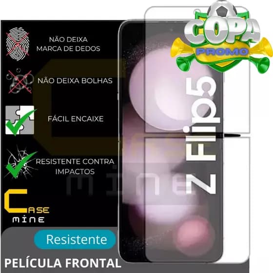 Pelicula para Galaxy Z Flip 5 Tela Frontal Hidrogel