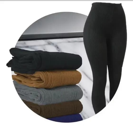 Calça Fuso Tricot Inverno Grossa em Lã – Conforto, Elegância e Muito Quentinha