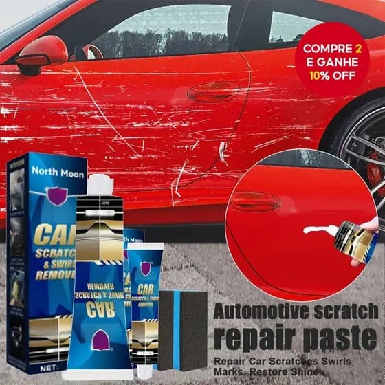 Kit Removedor Ultimate de Riscos e Redemoinhos de Automóveis - Ferramentas Avançadas para Reparo, Polimento e Cera de