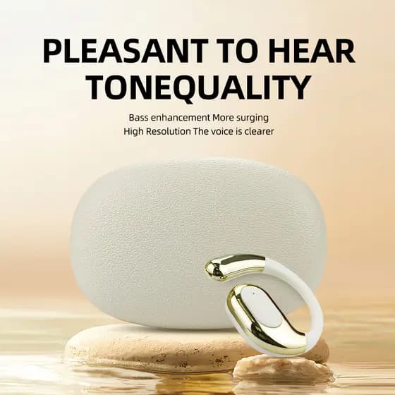 Bnixry K04 Fones de ouvido avançados sem fio, fones Bluetooth com cancelamento de ruído, fone de ouvido para jogos,