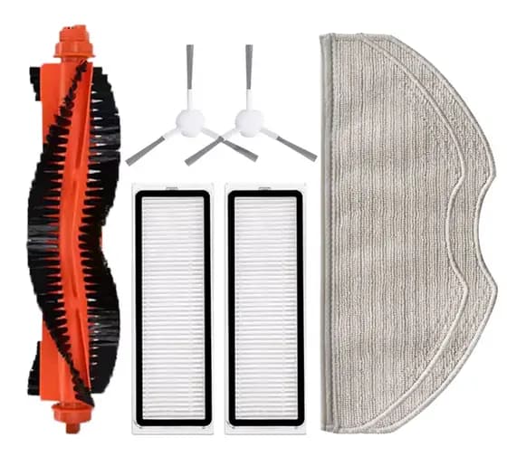 Kit de Reposição para Robô Aspirador de Piso, Compatível com Xiaomi S40C, S40, H40, Peças de Reposição