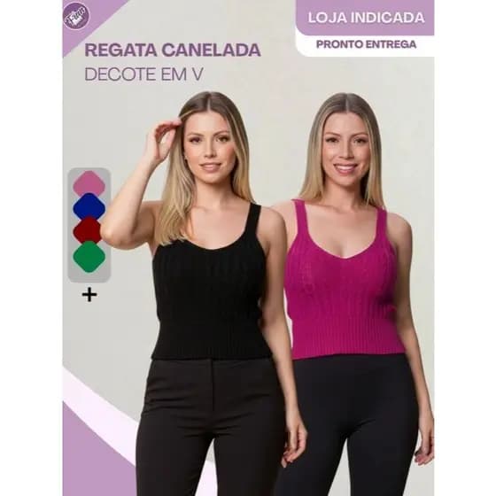 Cropped Feminino Tricot Premium Trançado Moda Verão Tendência