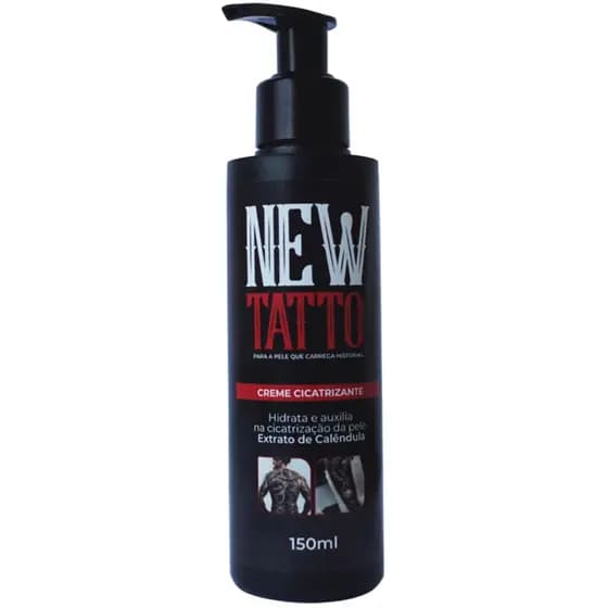 💝 Creme Cicatrizante Para Tatuagem New Tatto 150ml 💝