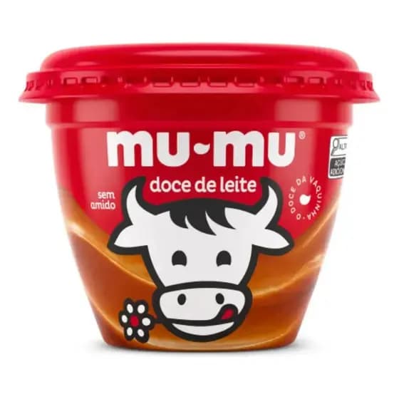 Doce De Leite Tradicional Sem Amido Mu-mu 350g Neugebauer