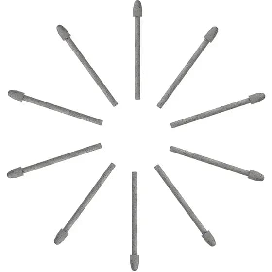 HUIONUpgraded Replacement Felt Nibs PN05F10 Pack Compatível com Pen Stylus PW517 Tablets de Desenho KD200, Kamvas 12/13
