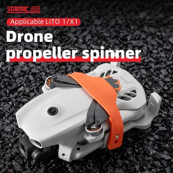 Protetor De Hélice Para DJI Lito 1/X1 Acessórios Clip-On Suporte De Lâmina De Drone Com Alça Fixa De Segurança Adereço L