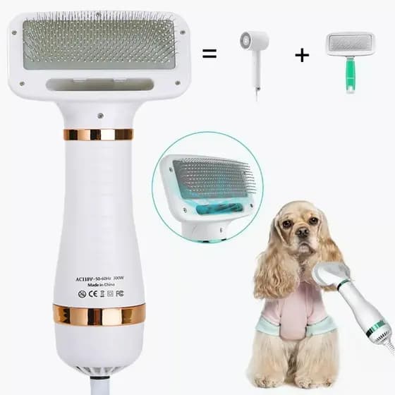 Secador Pet Profissional 2 Em 1 Banho E Tosa Cachorro E Gato