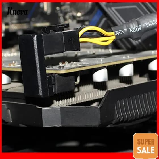 Placa Adaptadora De Energia De Alimentação GPU De 8 Pinos PCIe Para Gráfica De Computador PC