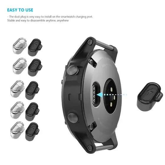 10pcs Capa De Poeira Transparente Para Garmin Forerunner 165/245/645/255/265/965/955/945/Fenix 7 7S 7X 6 6S 6X TPU Soft
