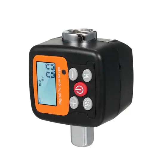 ENGC-200 Display Digital Medidor Chave Tester 1/2'Drive Com Função De Alarme De Luz Sonora Alta Precisão 4 Unidades Retr