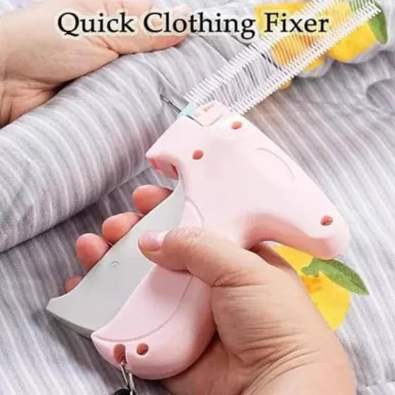 Fixador De Roupas Beautyus Qui , Mini Máquina De Costura Repair , Conector De Vestuário De Botão Instantâneo De Portátil
