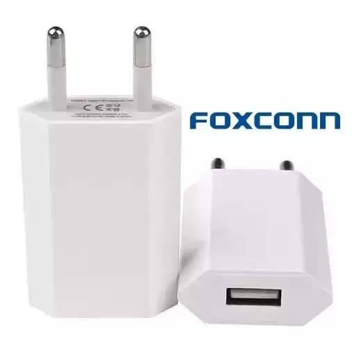 Fonte Foxconn Original iPhone 5V Bivolt Rápida