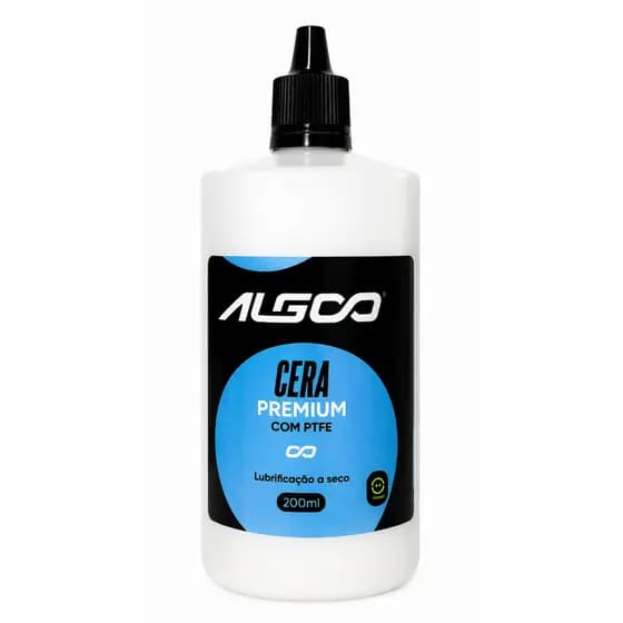 Óleo Lubrificante Corrente Bike Algoo Lube Cera 200ML c/PTFE