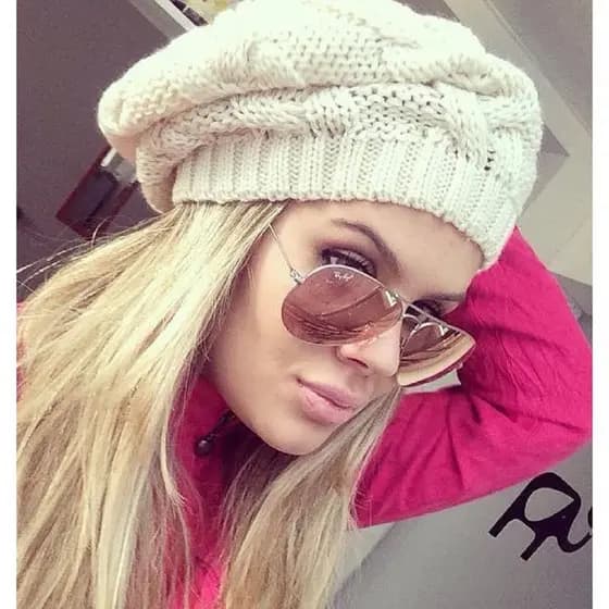 Touca Gorro Boina Inverno Masculino ou Feminino Lã Tricô Macio Quentinho