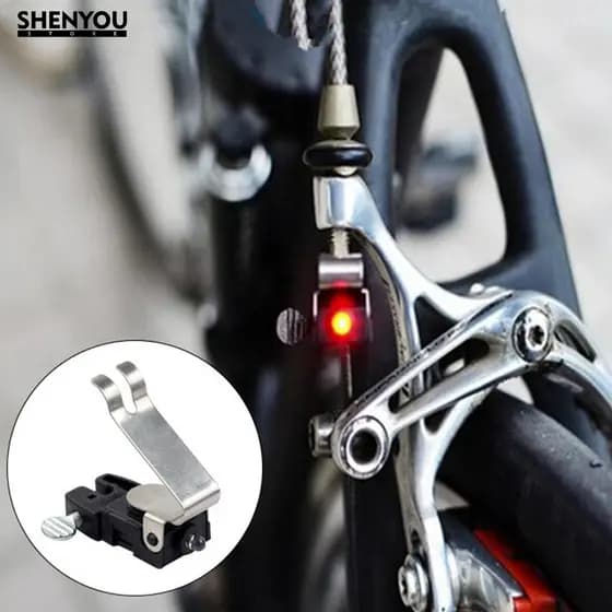 Luz De Freio SHENYOU Fácil De Instalar De Bicicleta De Plástico Ultra Brilhante LED Vermelha Para