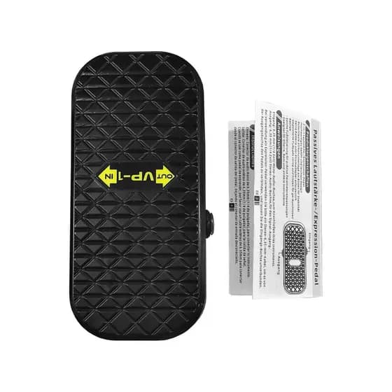 Pedal De Efeito De Guitarra De Expressão De Volume sicibr 2 Em 1 Controle Duplo Amortecedor Silencioso Chassi De Metal I