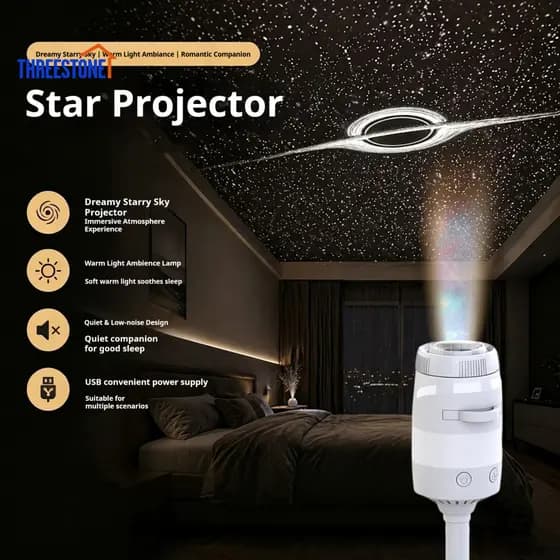 Luz De Berçário Que Muda De Cor , Presente De Aniversário Para Meninos E Meninas Com Projeção De 360