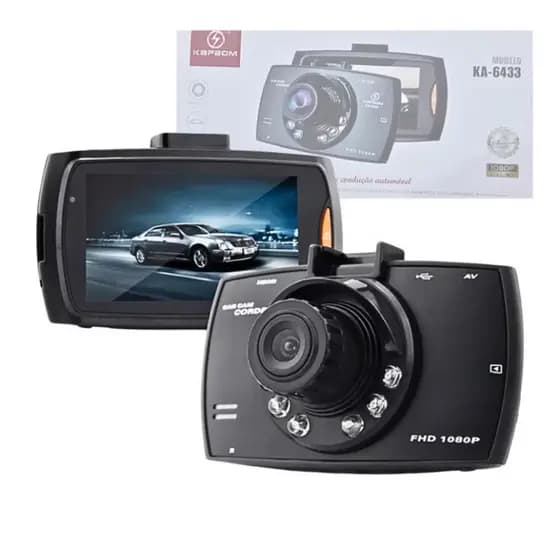 Câmera Veicular Full HD 1080P 5V Car Cordei Kapbom KA-6433