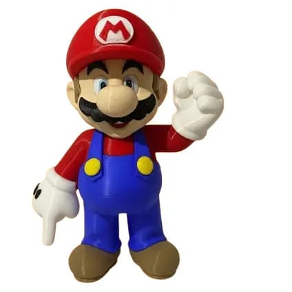 Boneco estilo Super Mario Colecionavel