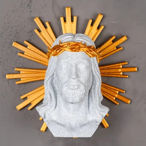 Decoração Religiosa Cristã Jesus Cristo - Parede ou Mesa