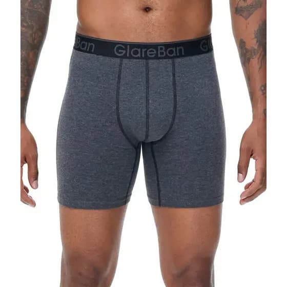 1 Cueca Boxer Média/Longa Masculina Moda Masculina Calcinhas Boxer Confortáveis