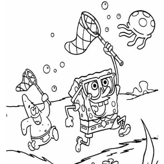 Kit 50 Desenhos divertidos Bob Esponja (Encadernado)