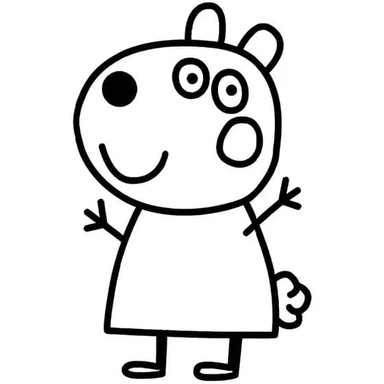 Kit 50 Desenhos turma do Peppa pig para Colorir