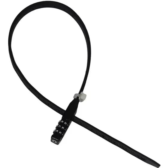 Cadeado Absolute 56cm Abraçadeira Combolock Ziplock Segredo
