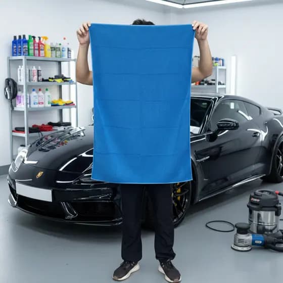 Kit 2 Toalhas Pano Microfibra Grande Secagem Automotiva Alta Absorção