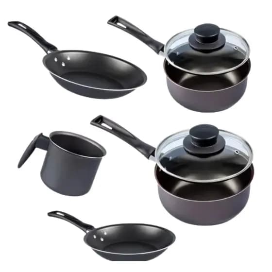 Conjunto de Panela Antiaderente 4/5 peças Cozinha