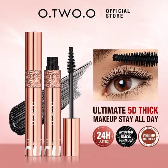 O.TWO.O Máscara De Volume Cílios Curly Lashes À Prova D'água Sem Manchas Maquiagem De Longa Duração