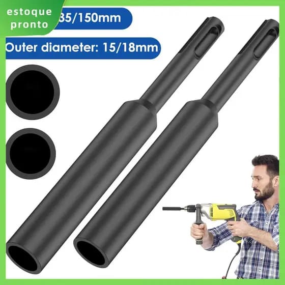 Broca De Driver De Haste De Aterramento SDS Para Hastes De 5/8 E 3/4 Polegadas Profissional SHOPSKC8532