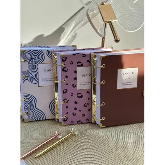 Planner Personalizado/ Fichário A5/ Agenda Personalizada/ Caderno A5 personalizado