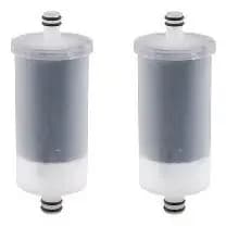 Kit 2 Refil Universal Para Filtros Torneira Gourmet Carvão Ativado Vela Pró-Saúde